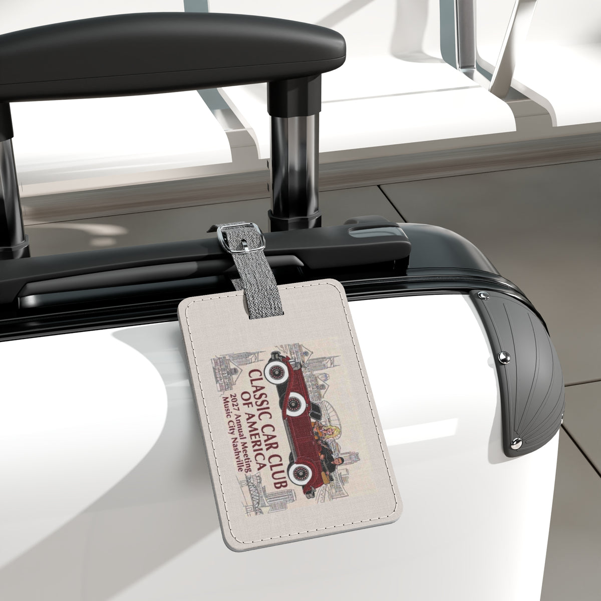 Classic Car Club of America Rectangle Luggage Tag