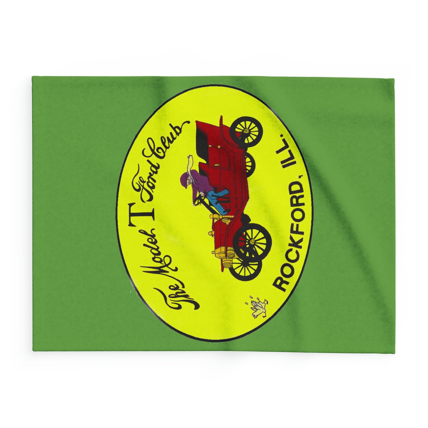 Rockford Model T Ford Club Arctic Fleece Blanket