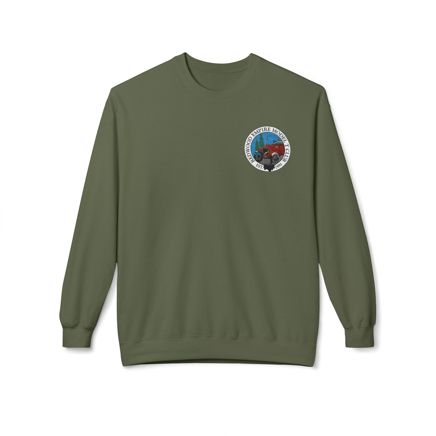 Redwood Empire Model T Club Sweatshirt - Softstyle Crewneck for Classic Car Enthusiasts