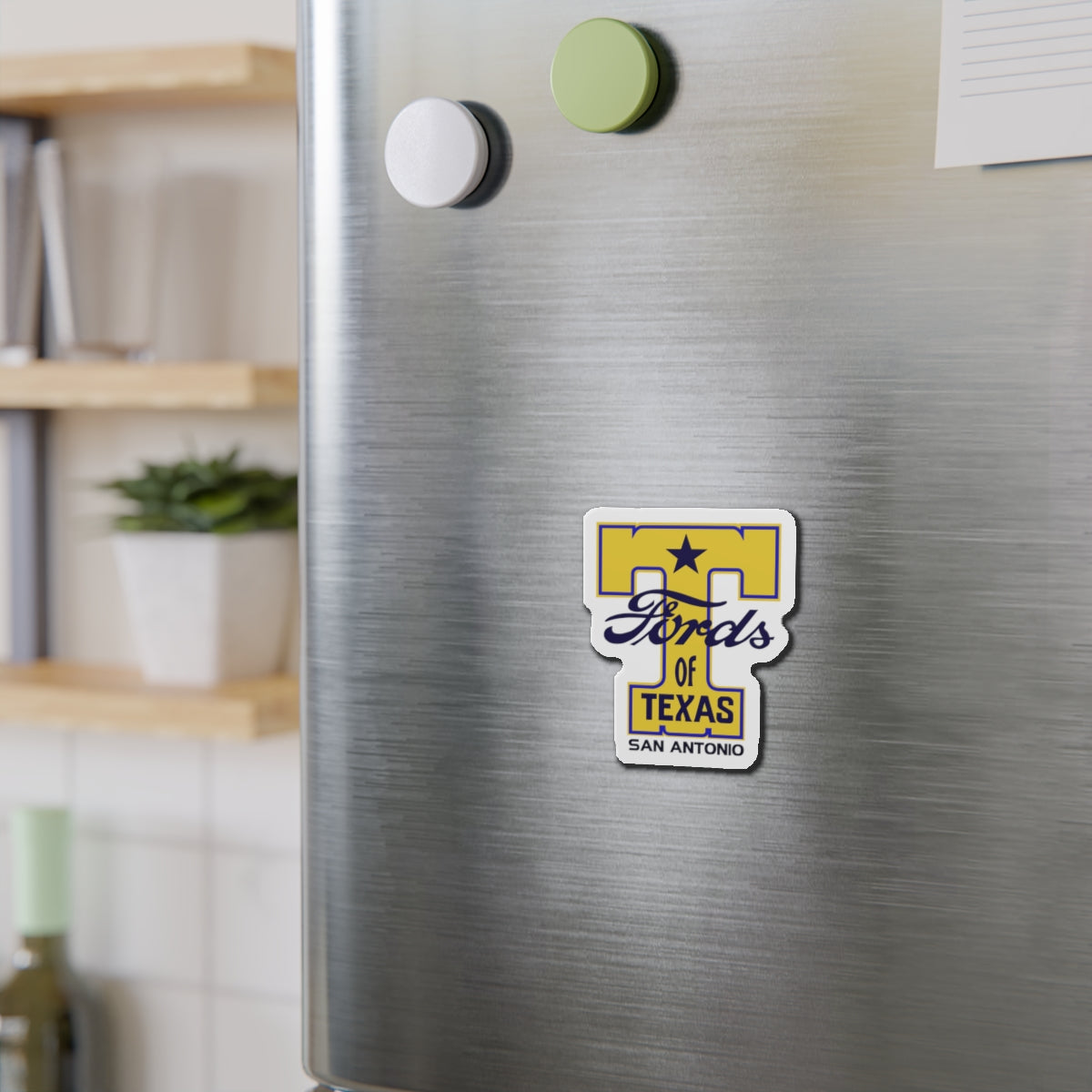 T Fords of Texas Die-Cut Magnets