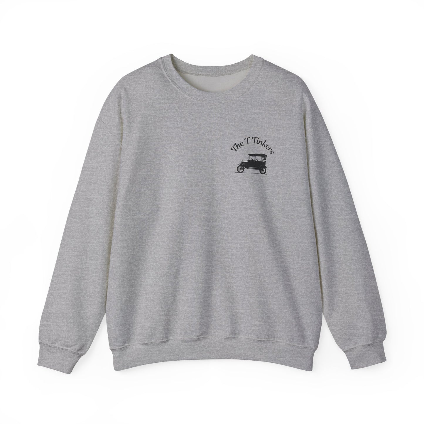 The T Tinkers of Southern NJ (front and back print) Unisex Heavy Blend™ Crewneck Sweatshirt