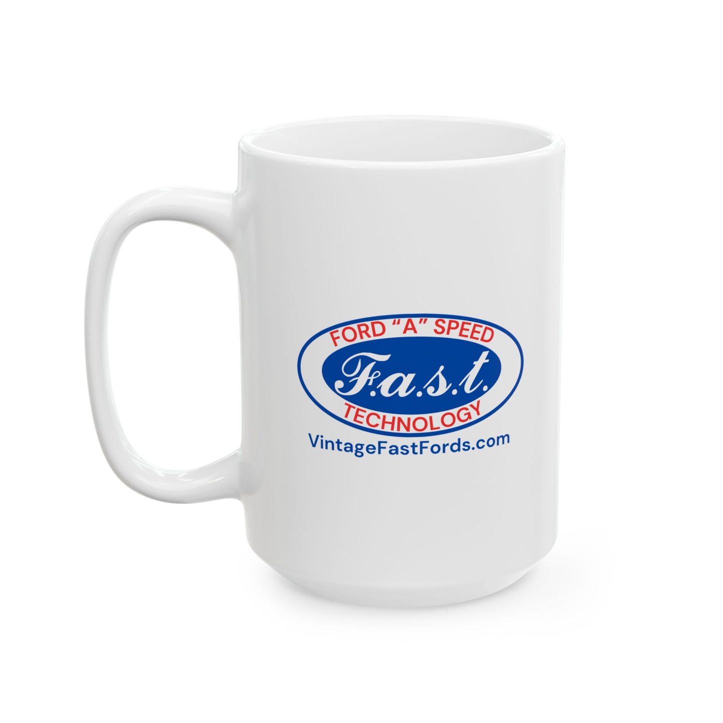 F.a.s.t. Ford "A" Speed Technology Ceramic Mug - Perfect for Tea and Coffee Lovers