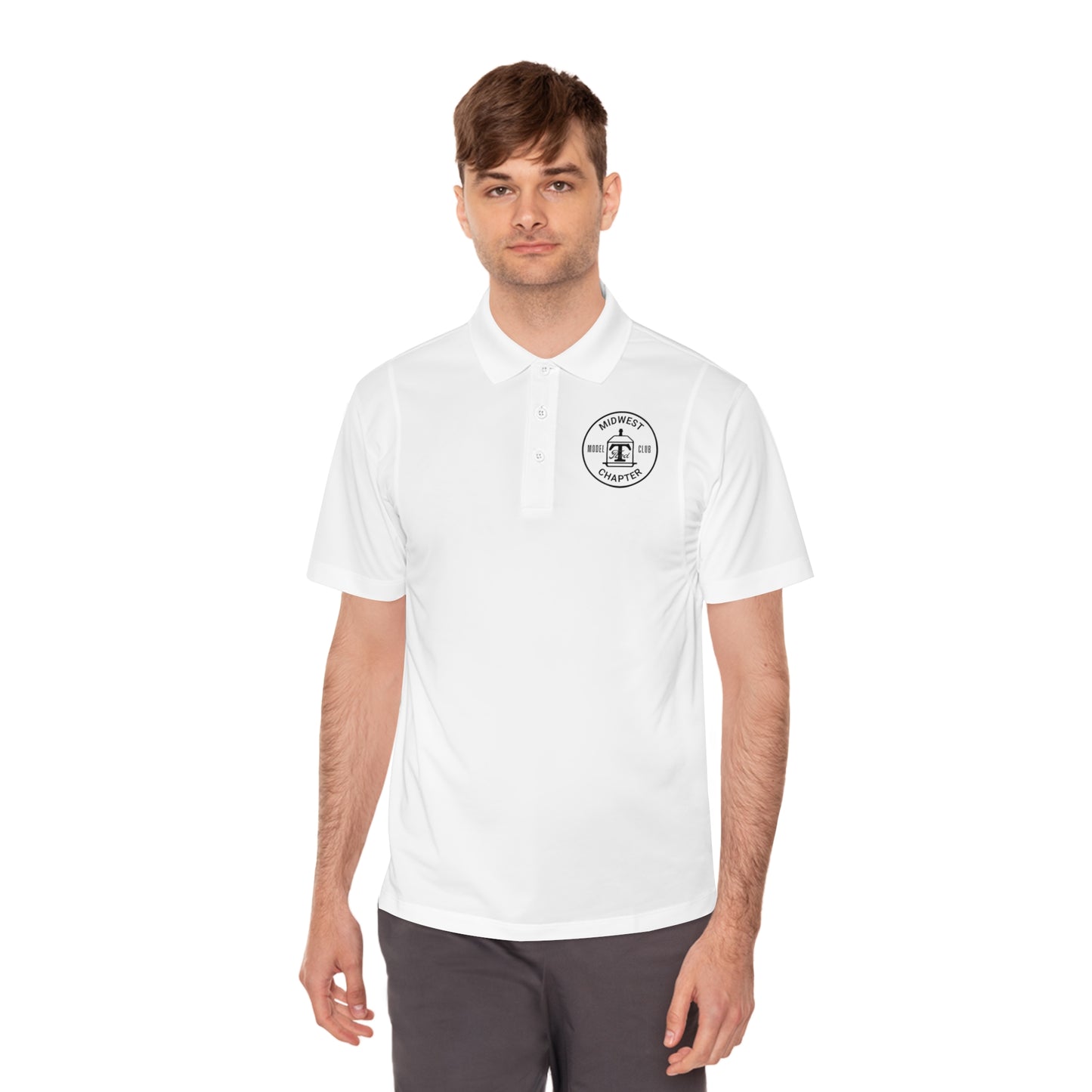 Midwest Chapter - The Model T Ford Club Men's Sport Polo Shirt