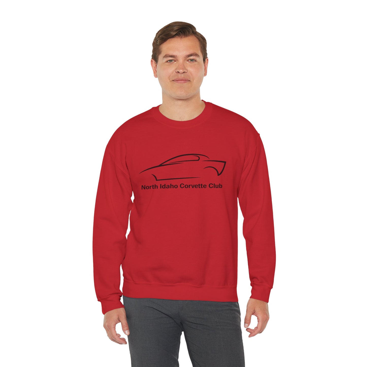 North Idaho Corvette Club Unisex Heavy Blend™ Crewneck Sweatshirt