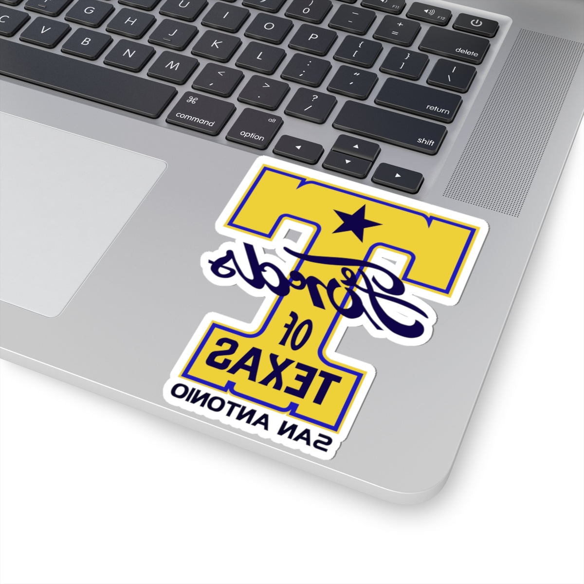 T Fords of Texas REVERSE image Kiss-Cut Stickers - (get the transparent for inside of your "T" windshield)
