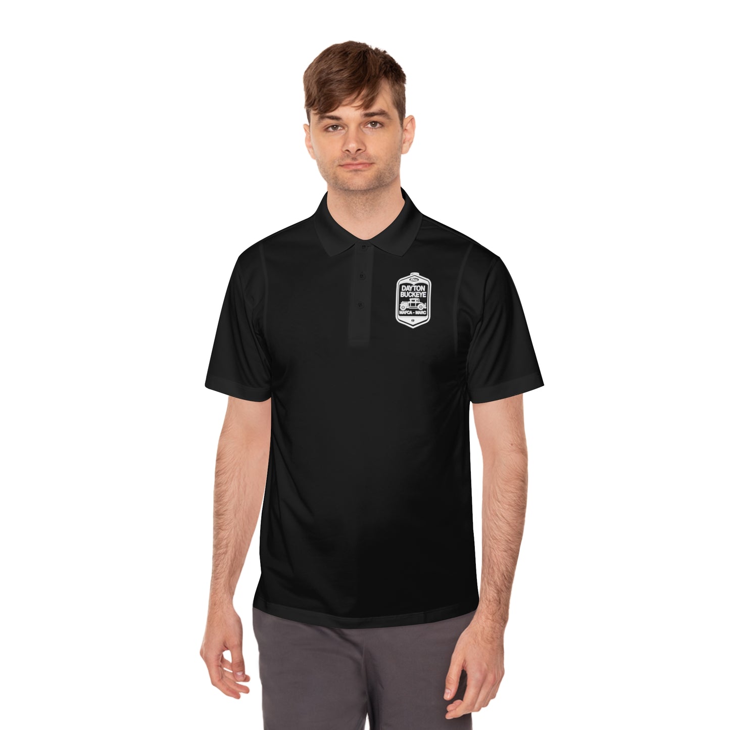 Dayton Buckeye Men's Sport Polo Shirt