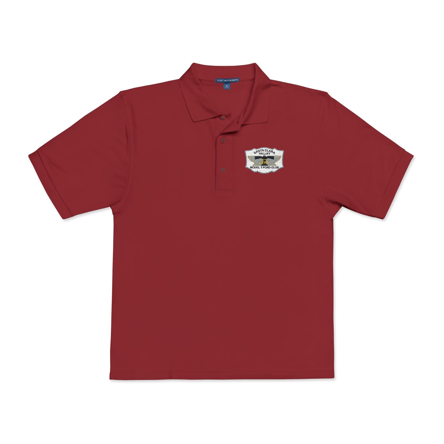 Santa Clara Valley Model T Ford Club Custom Embroidered Unisex Polo Shirt - Perfect for Casual Looks & Gift Giving
