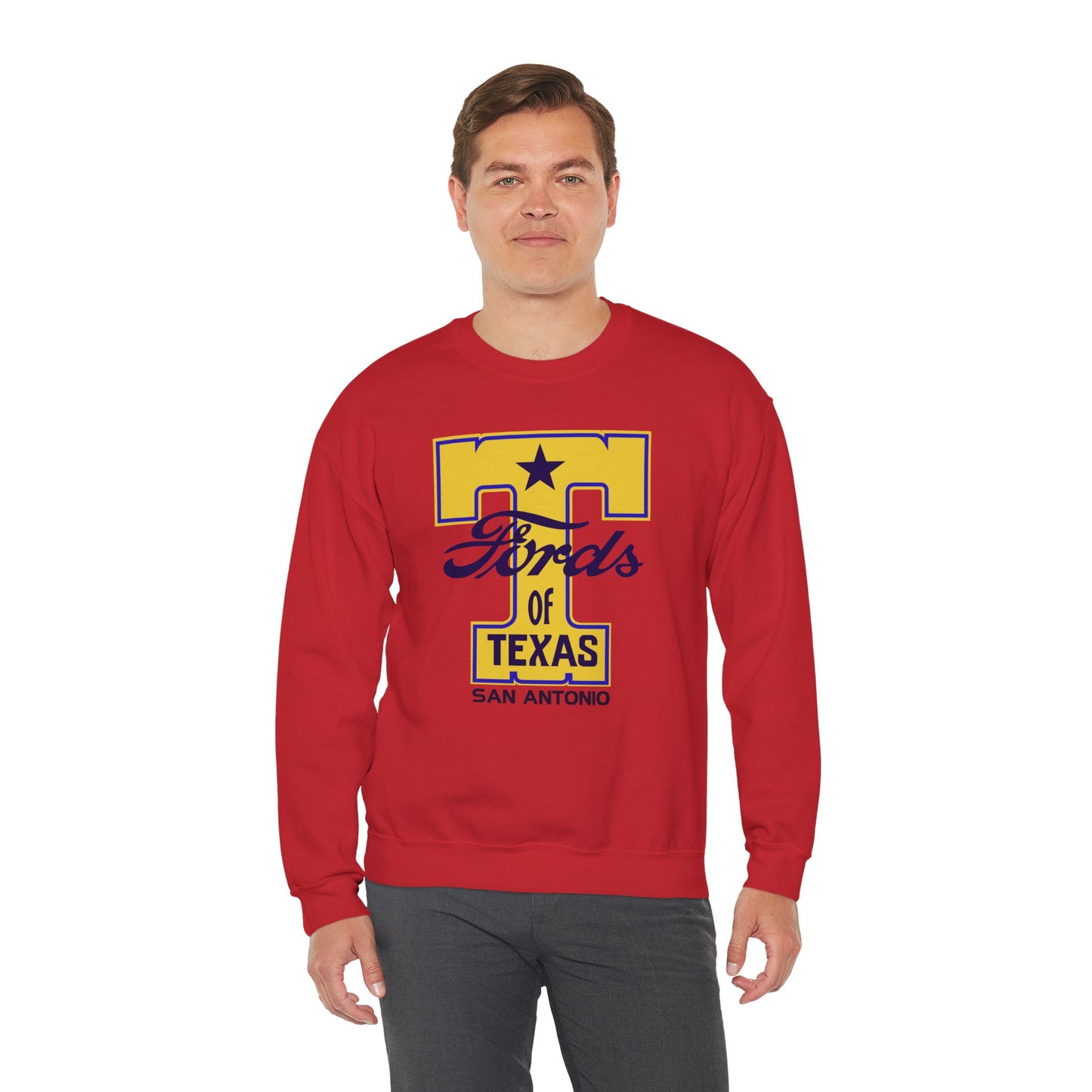 T Fords of Texas Unisex Heavy Blend™ Crewneck Sweatshirt