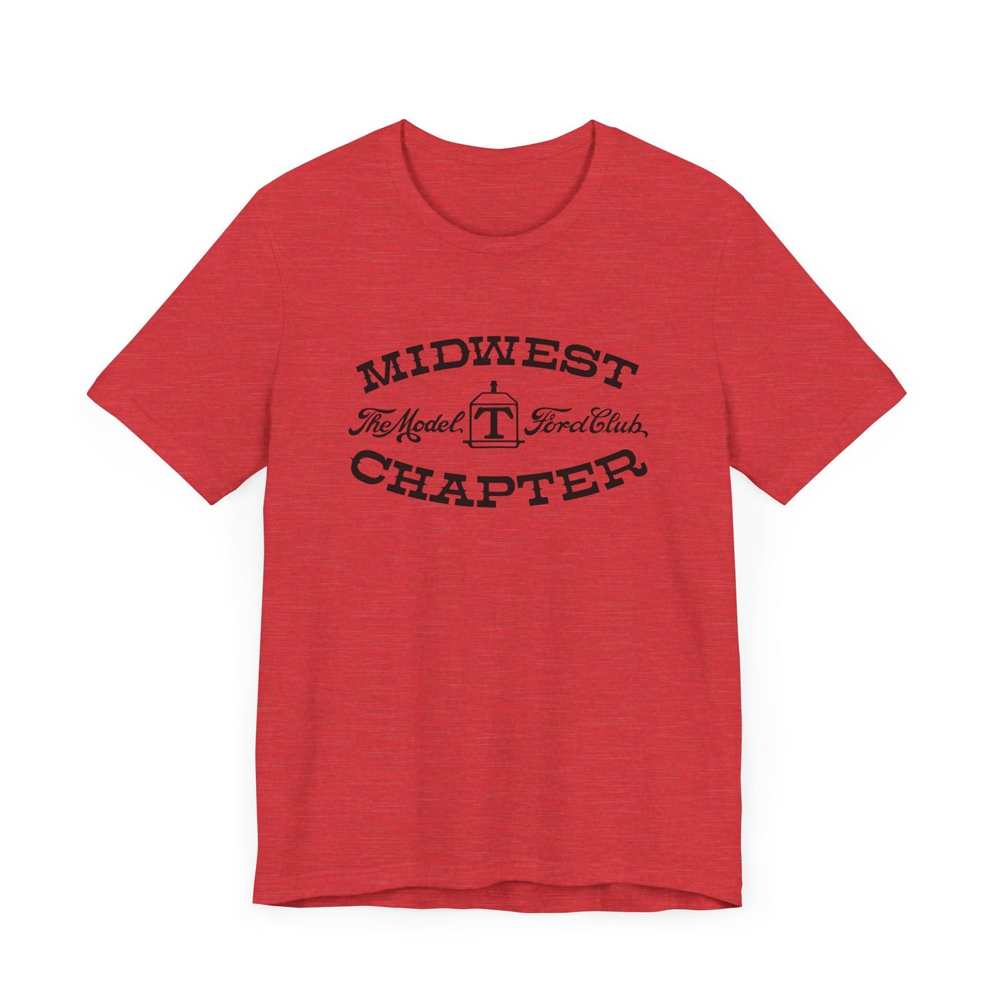 Midwest Chapter - The Model T Ford Club (front logo) T-Shirt
