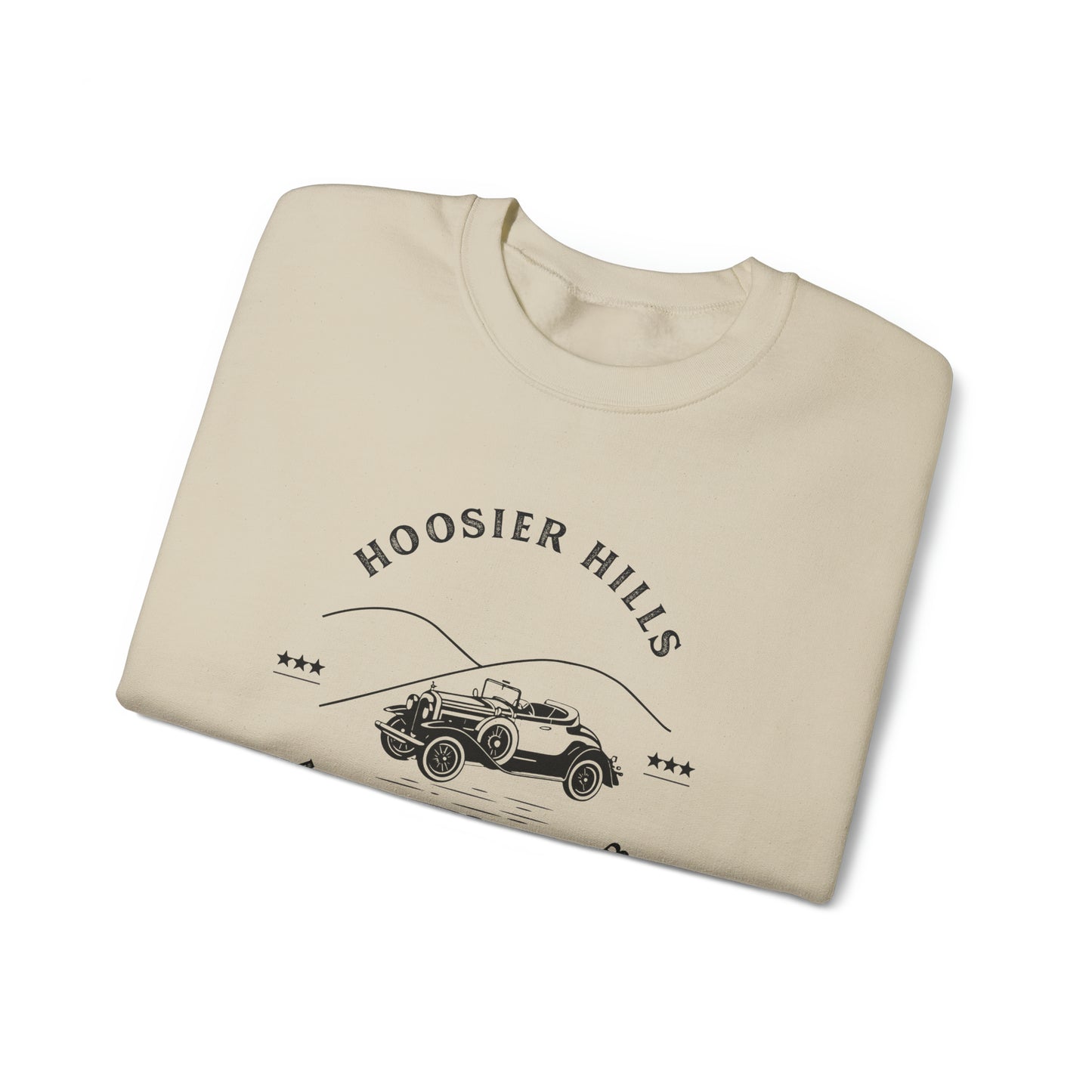 Hoosier Hills Model A Ford Club Unisex Heavy Blend™ Crewneck Sweatshirt