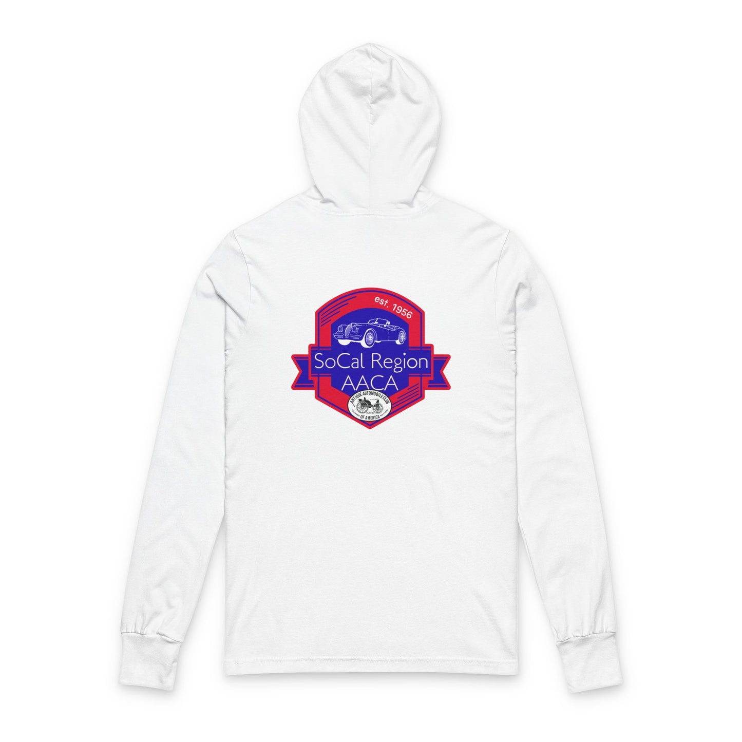 Classic Car Enthusiast Unisex Hooded Long Sleeve Tee - SoCal Region AACA