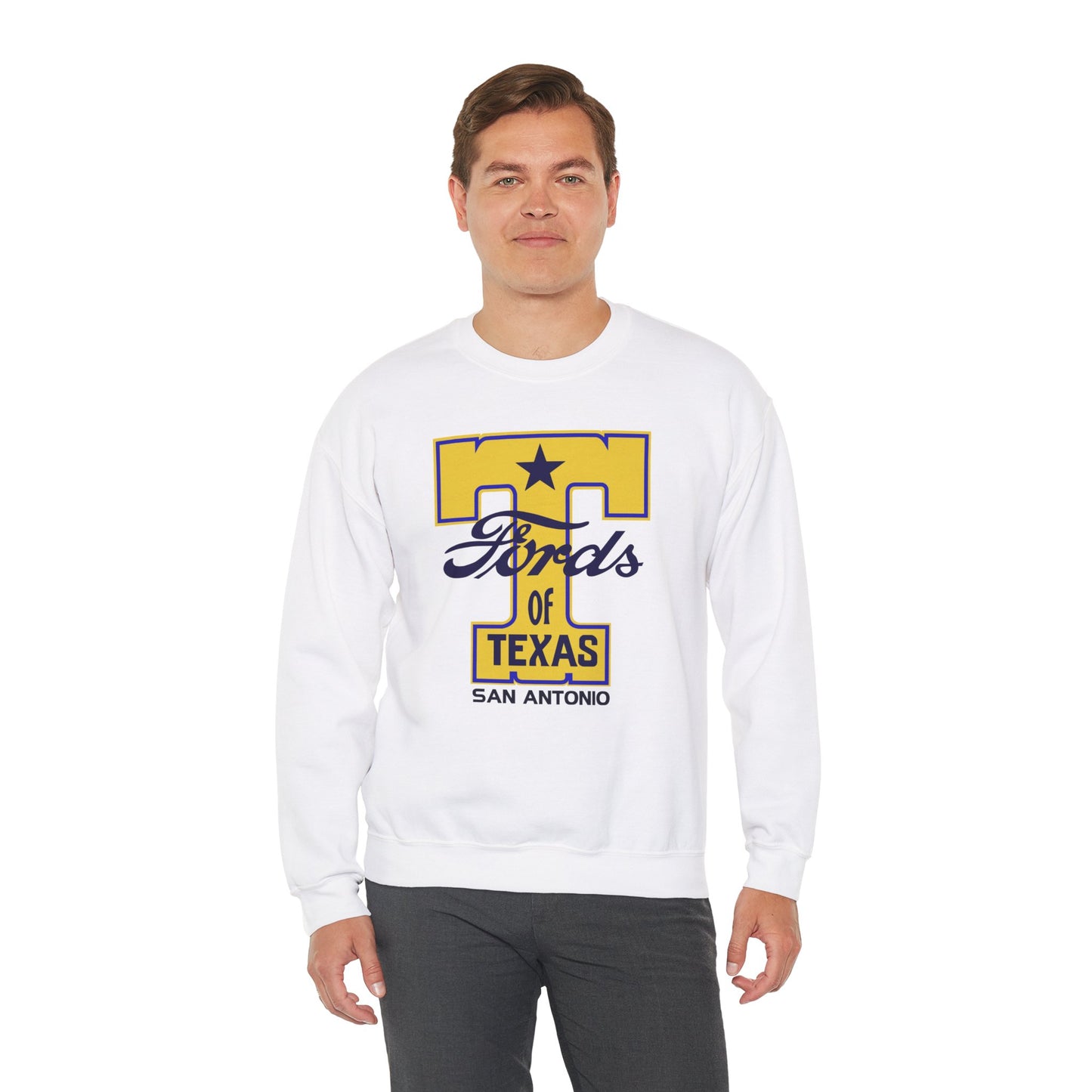 T Fords of Texas Unisex Heavy Blend™ Crewneck Sweatshirt