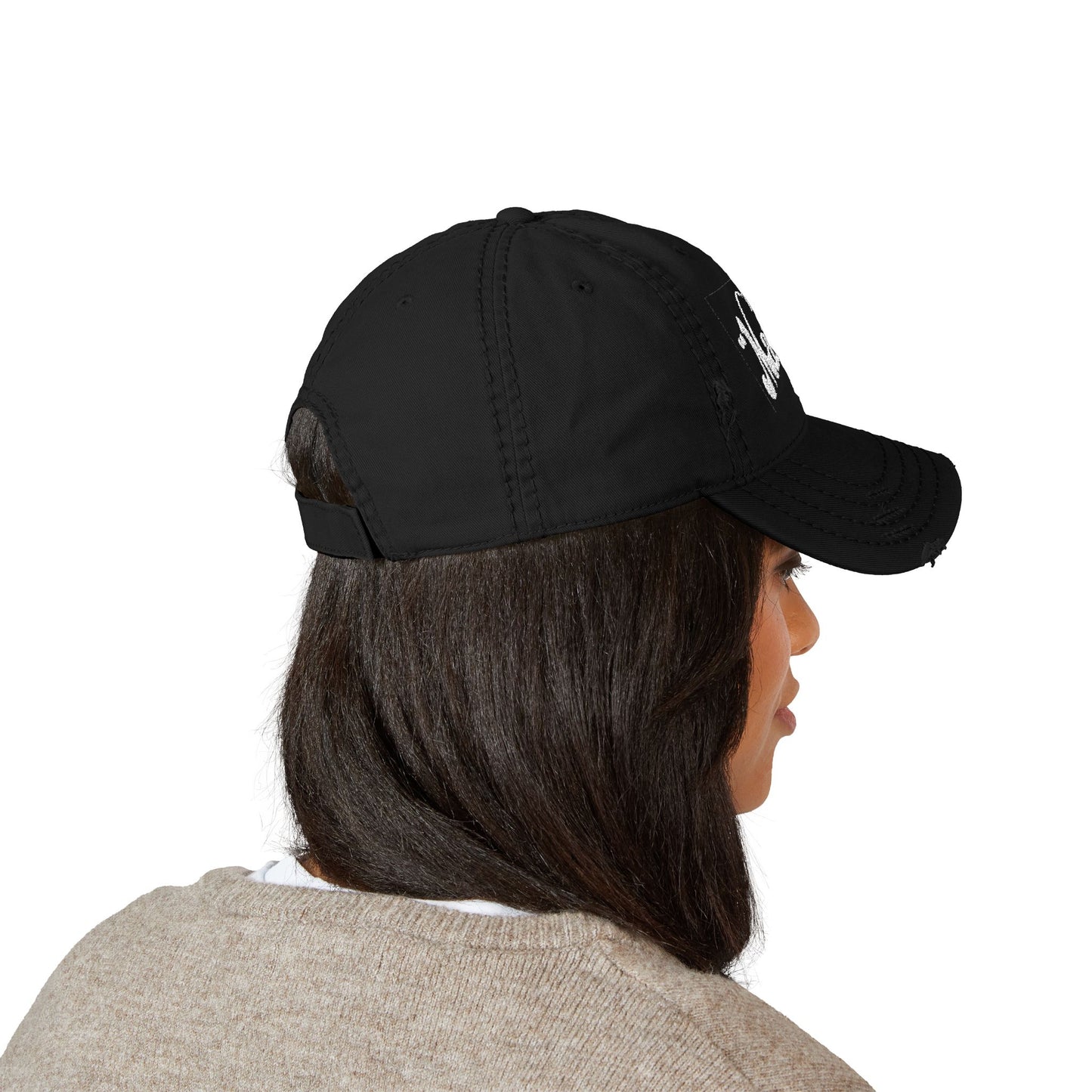 Maxwell Briscoe Motor Club - Distressed Dad Hat with Custom Embroidery