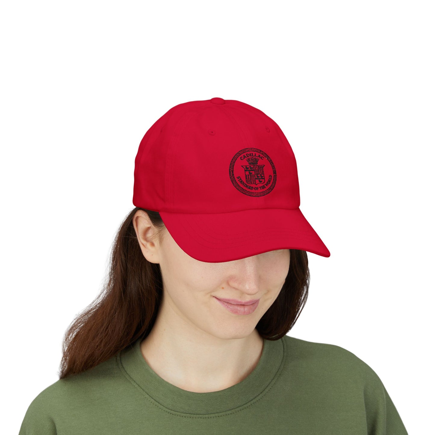 Cadillac Standard of the World Dad Cap — Classic Embroidered Car Logo Hat