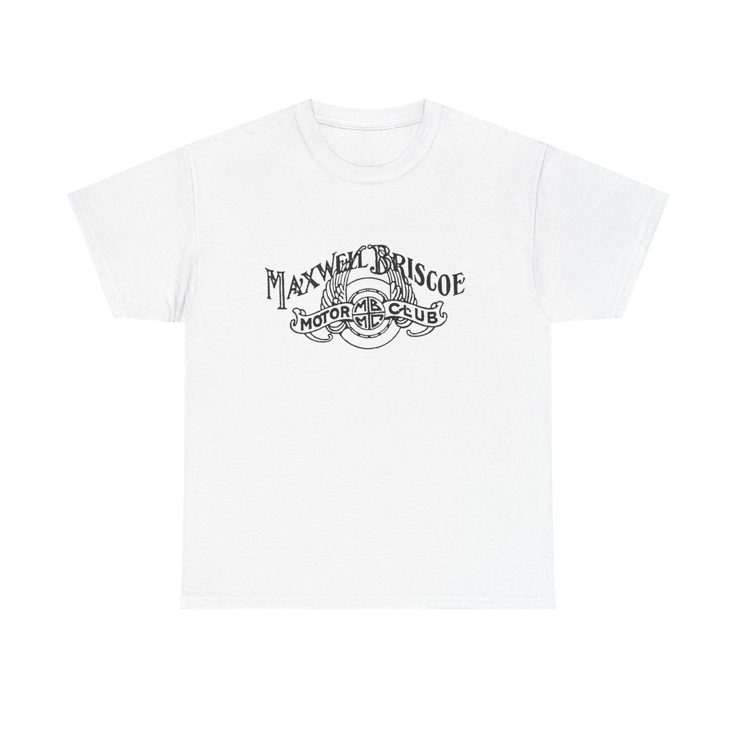 Maxwell Briscoe Motor Club - Classic Unisex Heavy Cotton Shirt, Perfect for Auto Enthusiasts, Casual Wear, Great Gift for Car Lovers