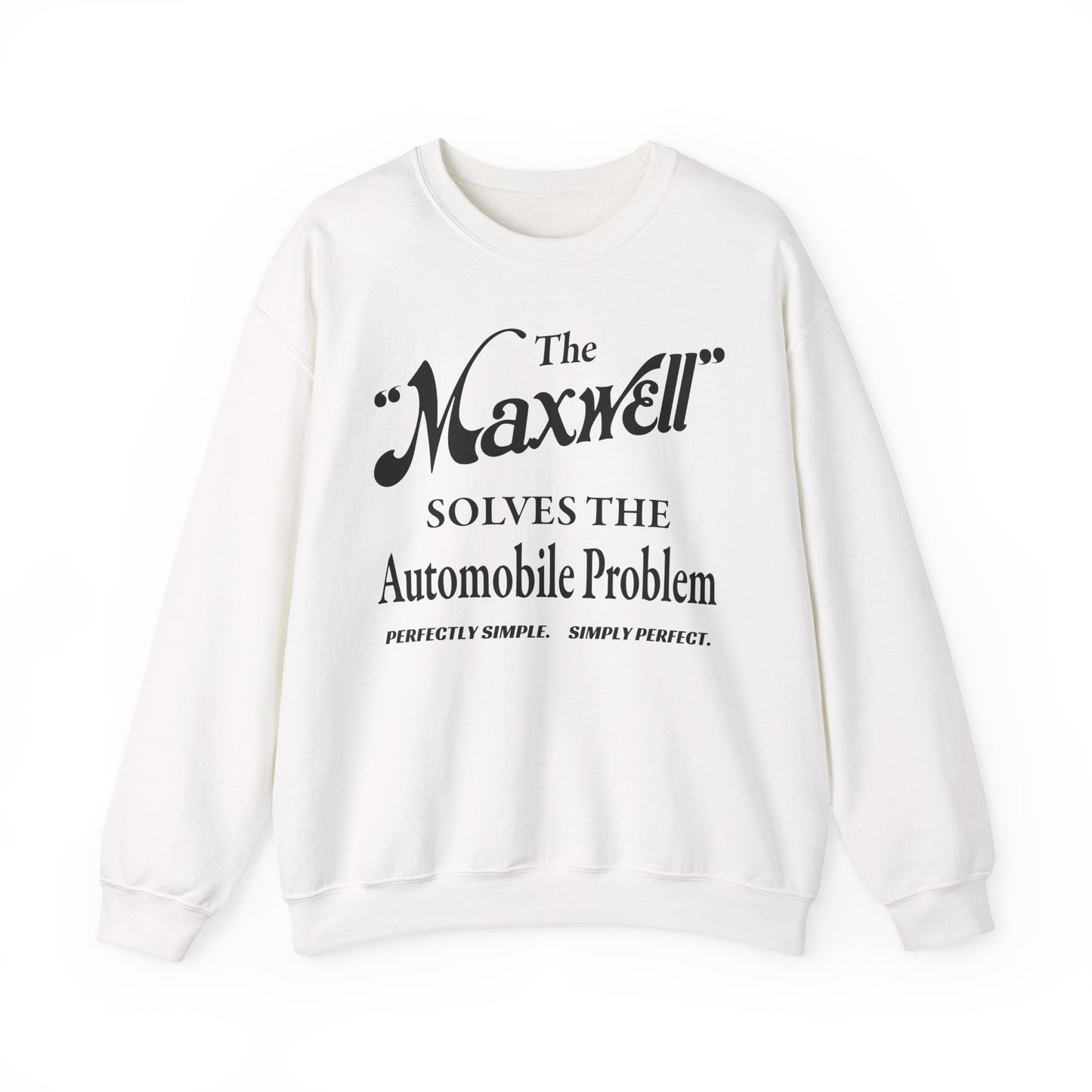 Maxwell Briscoe Motor Club - Sweatshirt, Unisex Crewneck Pullover, Retro Car Lover Gift, Cozy Casual Wear, Perfect for Car Shows