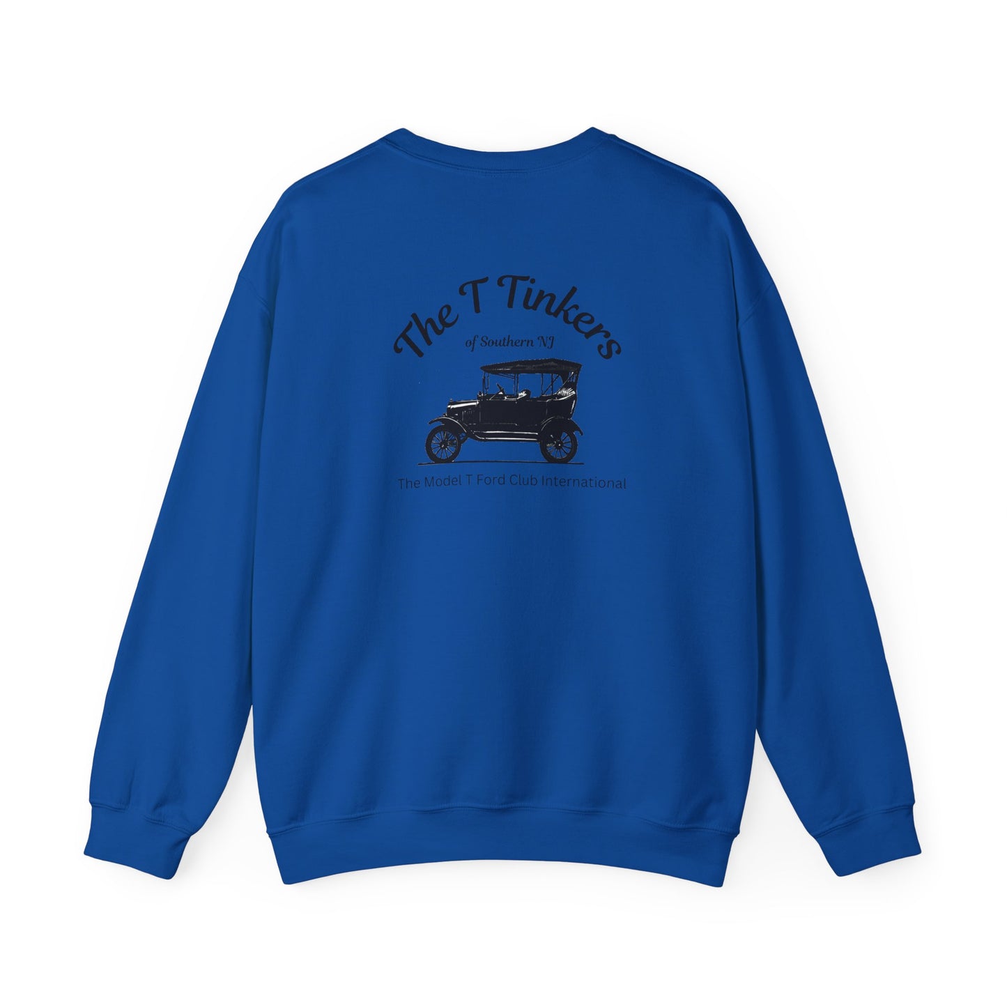 The T Tinkers of Southern NJ (front and back print) Unisex Heavy Blend™ Crewneck Sweatshirt