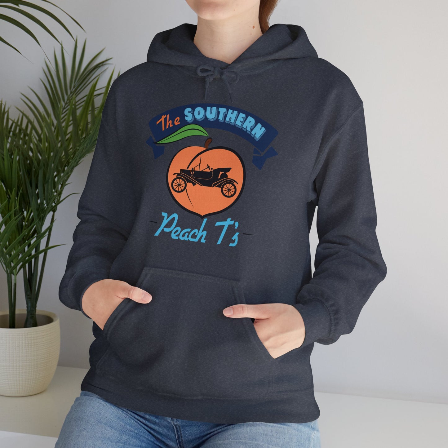 The Southern Peach T's Unisex Heavy Blend™ Hooded Sweatshirt