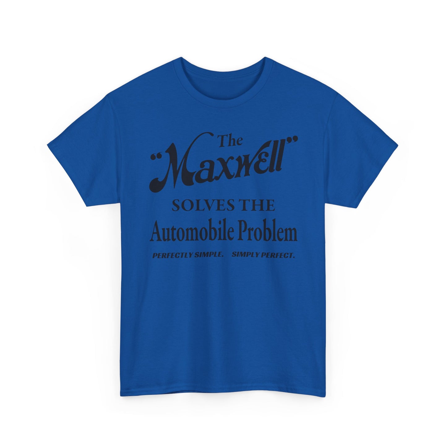 Maxwell Briscoe Motor Club – Vintage Style Unisex Heavy Cotton T-Shirt, Car Enthusiast Gift, Retro Graphic Tee, Casual Wear