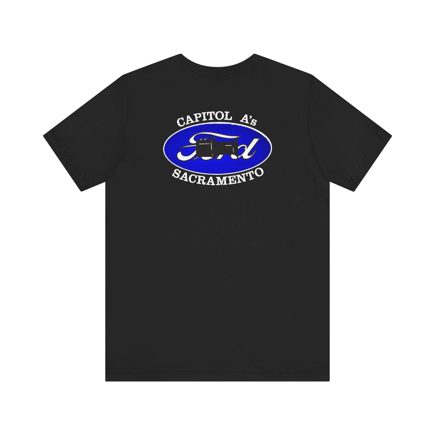 Capitol A's (front and back print) Unisex Jersey Short Sleeve Tee