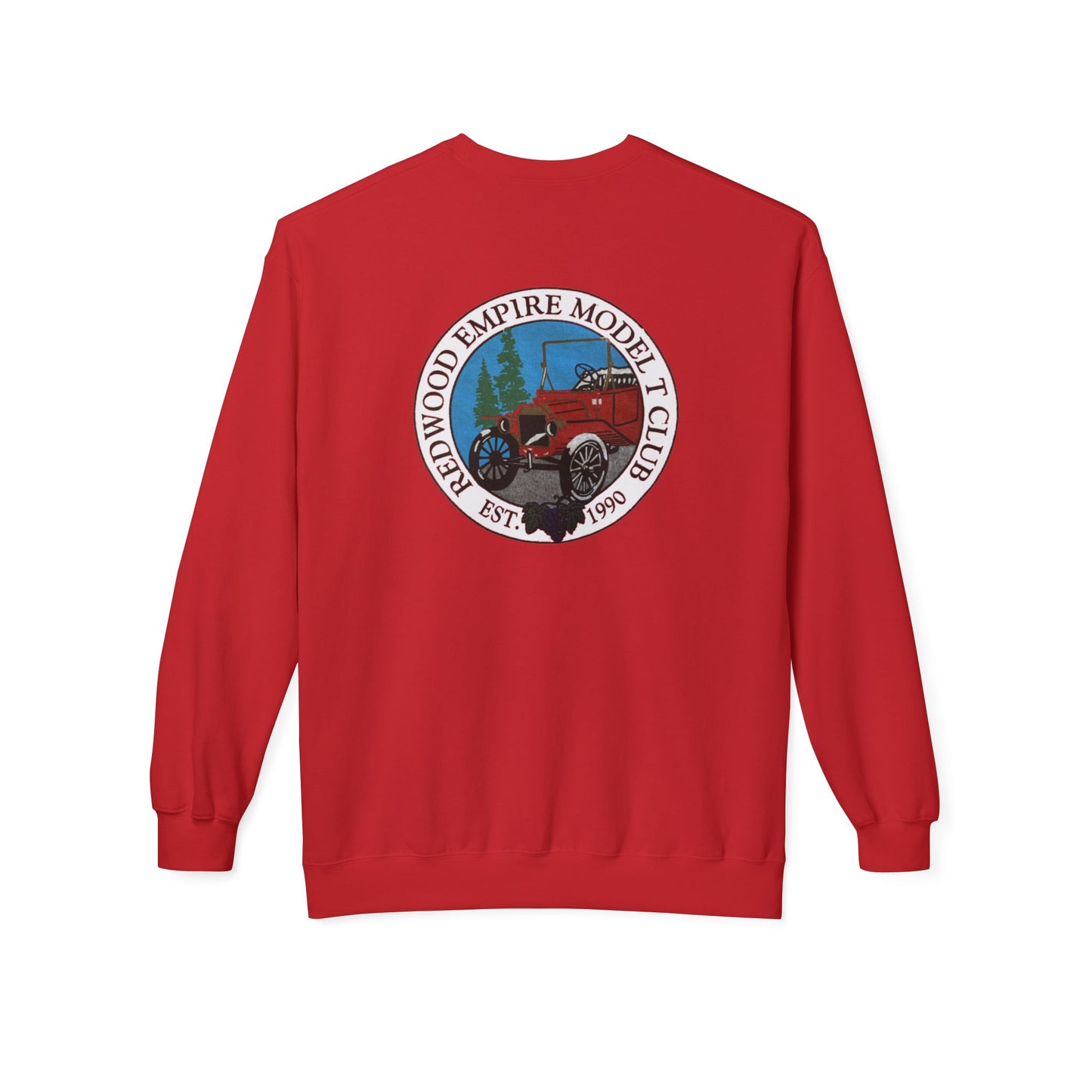 Redwood Empire Model T Club Sweatshirt - Softstyle Crewneck for Classic Car Enthusiasts