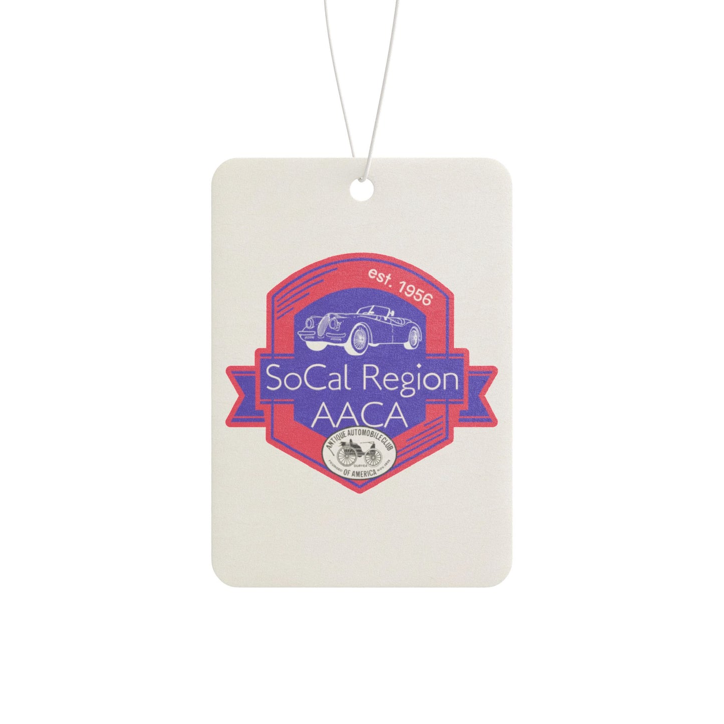 SoCal Region AACA Car Air Freshener - Vintage Car Design