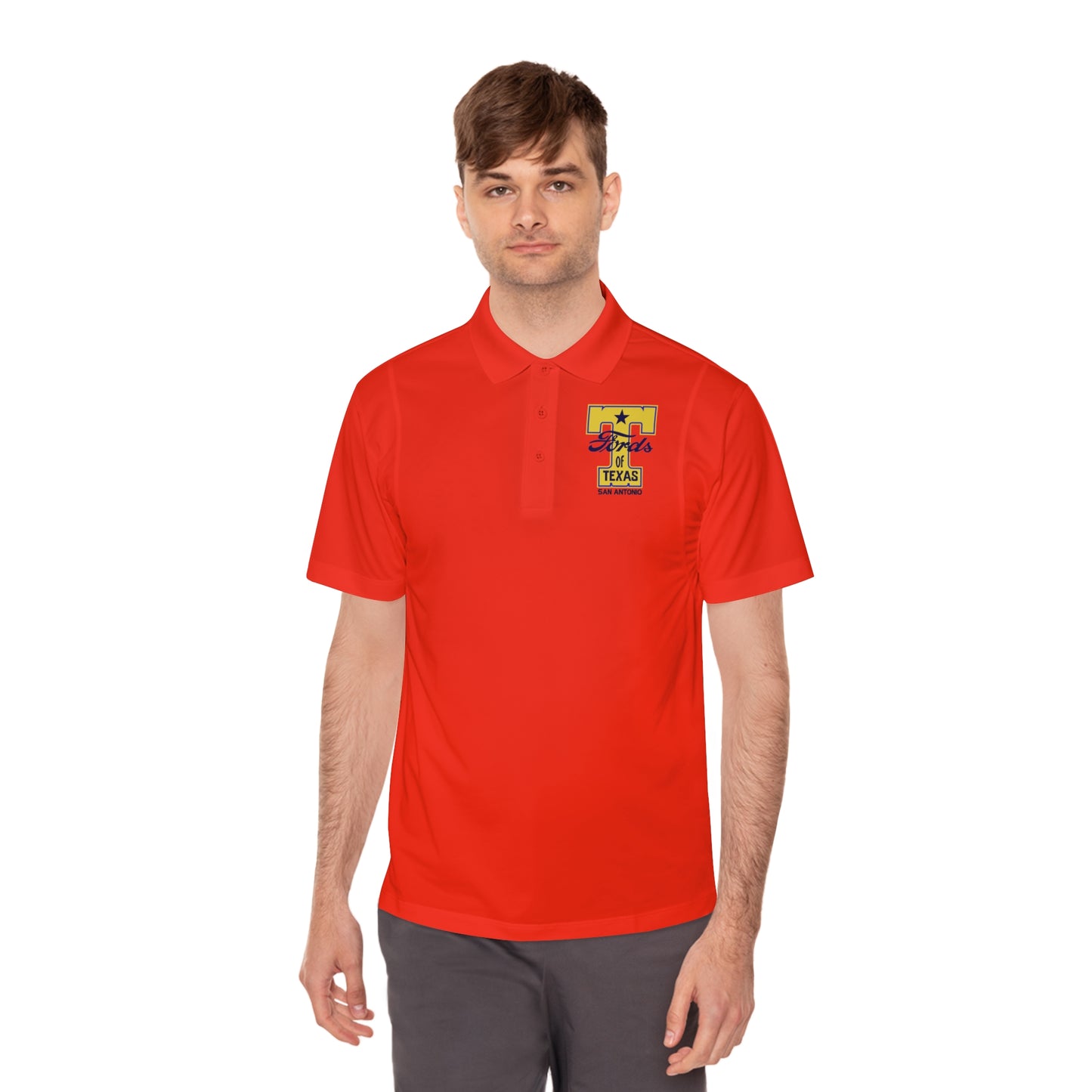 T Fords of Texas Men's Sport Polo Shirt