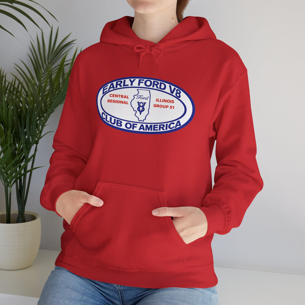 Central Illinois Early Ford V8 Hoodie