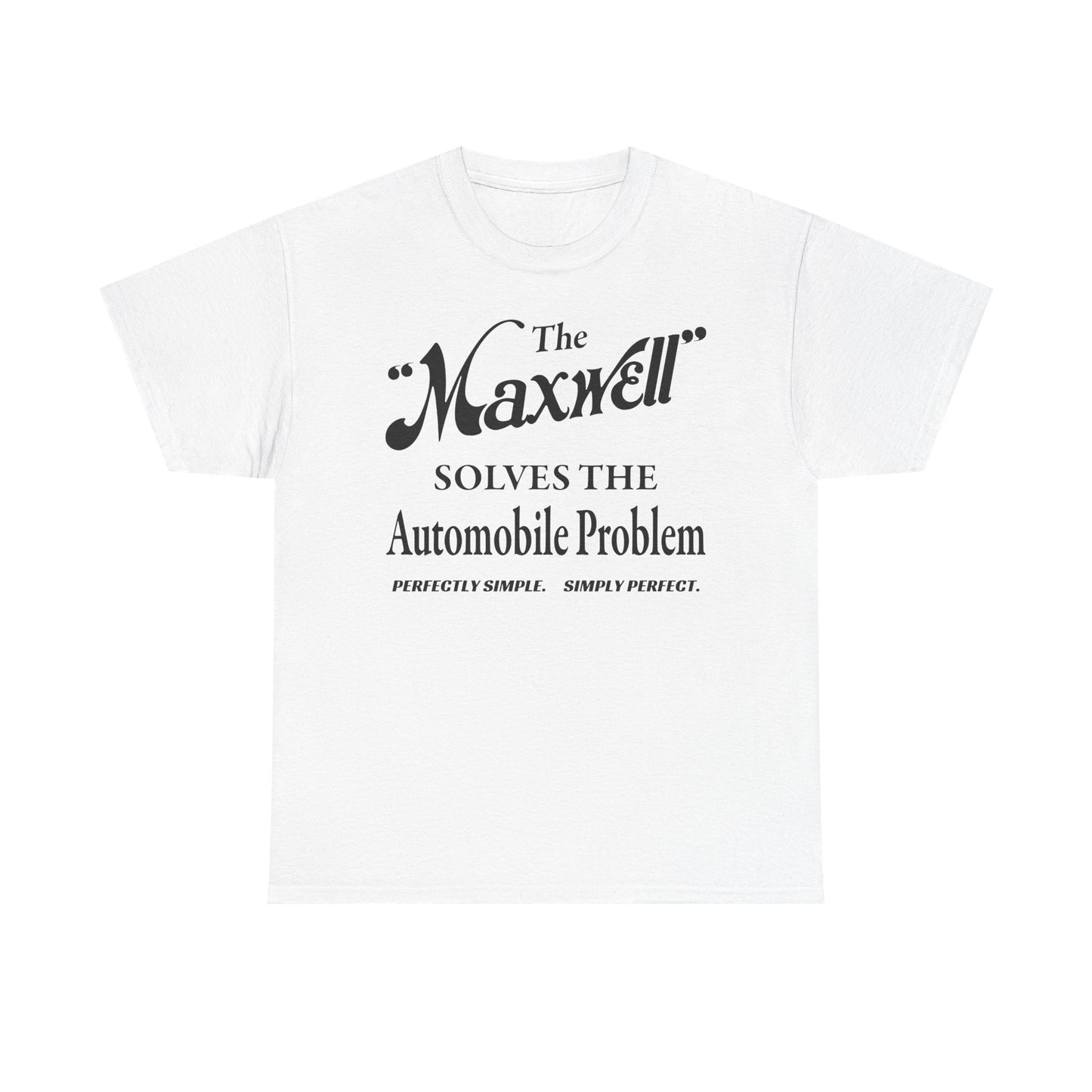 Maxwell Briscoe Motor Club – Vintage Style Unisex Heavy Cotton T-Shirt, Car Enthusiast Gift, Retro Graphic Tee, Casual Wear