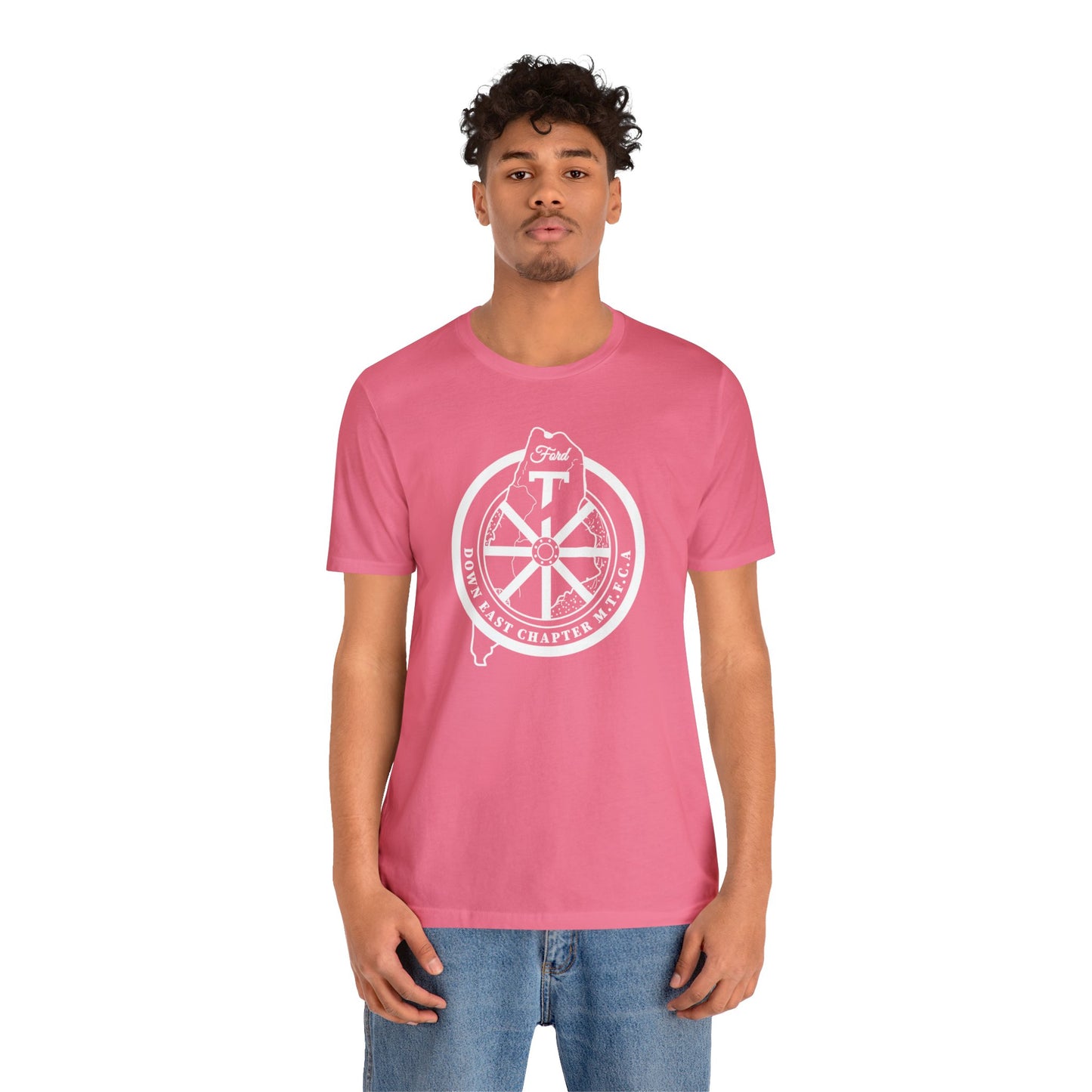 Down East Chapter Front Logo Unisex Jersey Short Sleeve Tee