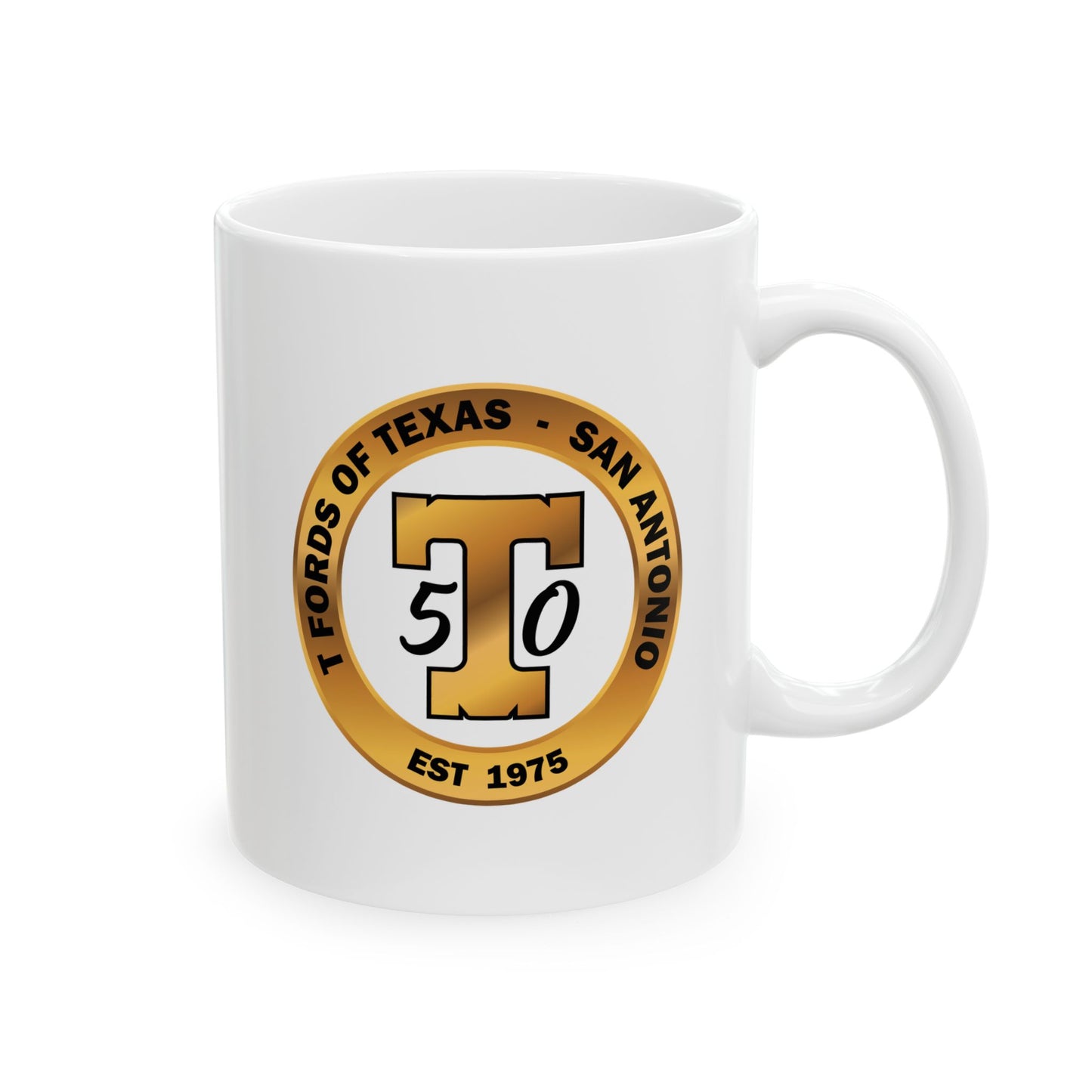 T Fords of Texas Ceramic Mug - Perfect Gift for Coffee Lovers