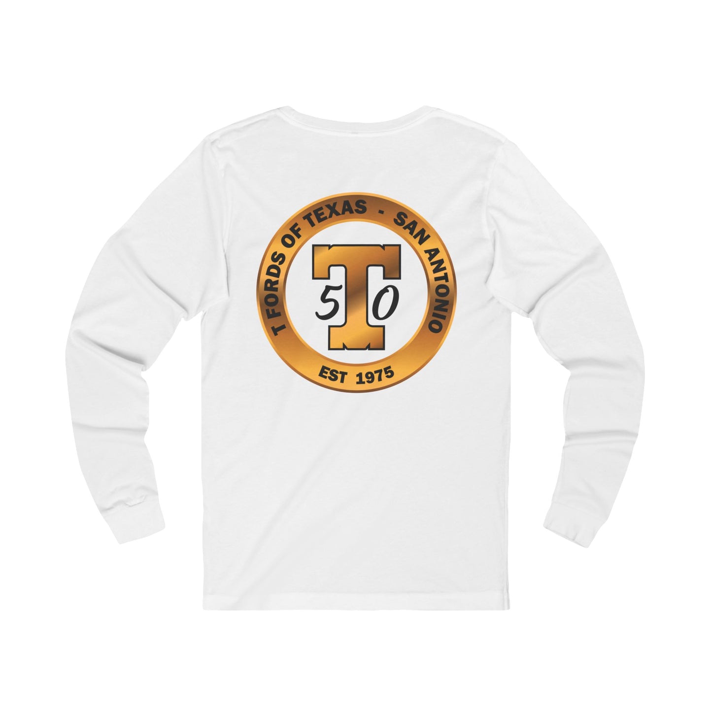 T Fords of Texas Anniversary Unisex Jersey Long Sleeve Tee - Retro Style Shirt