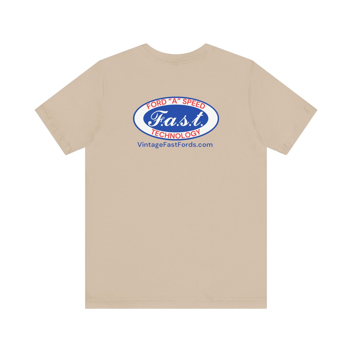 F.a.s.t. Ford "A" Speed Technology (front & back logo) Unisex Tee