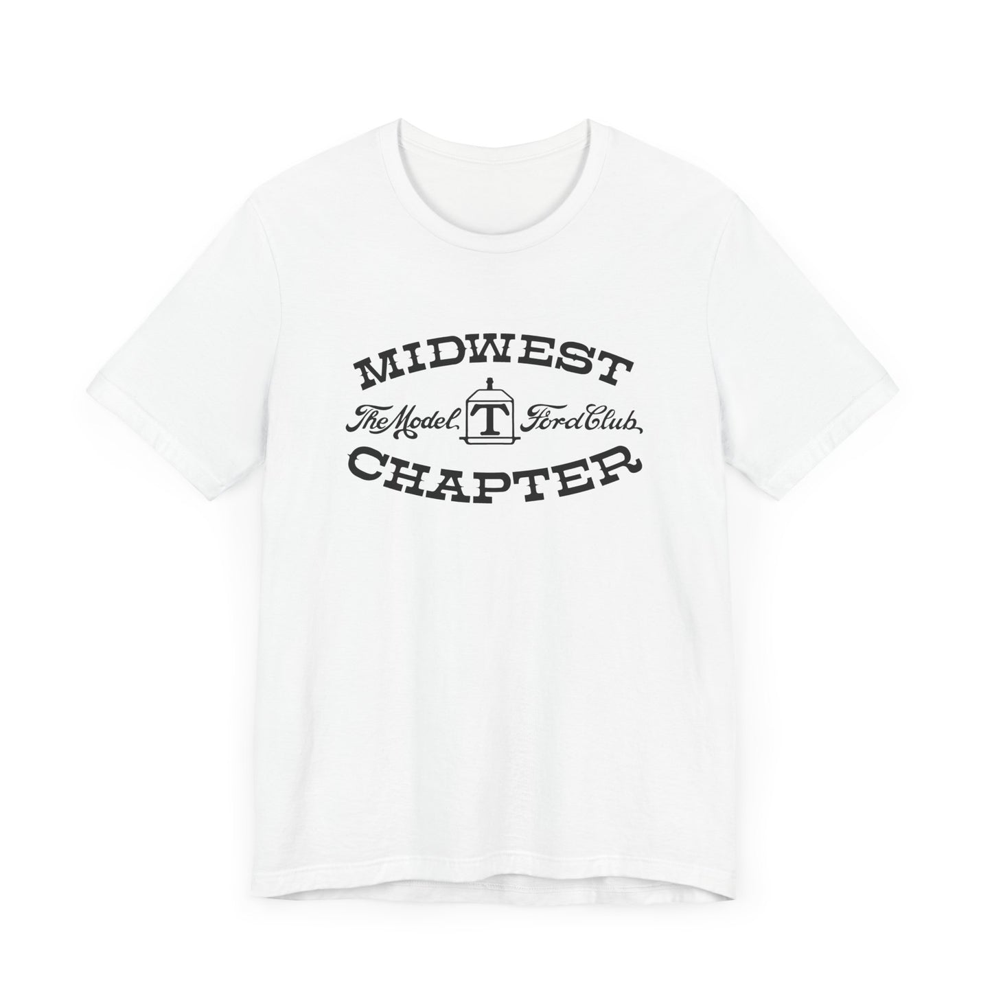Midwest Chapter - The Model T Ford Club (front logo) T-Shirt