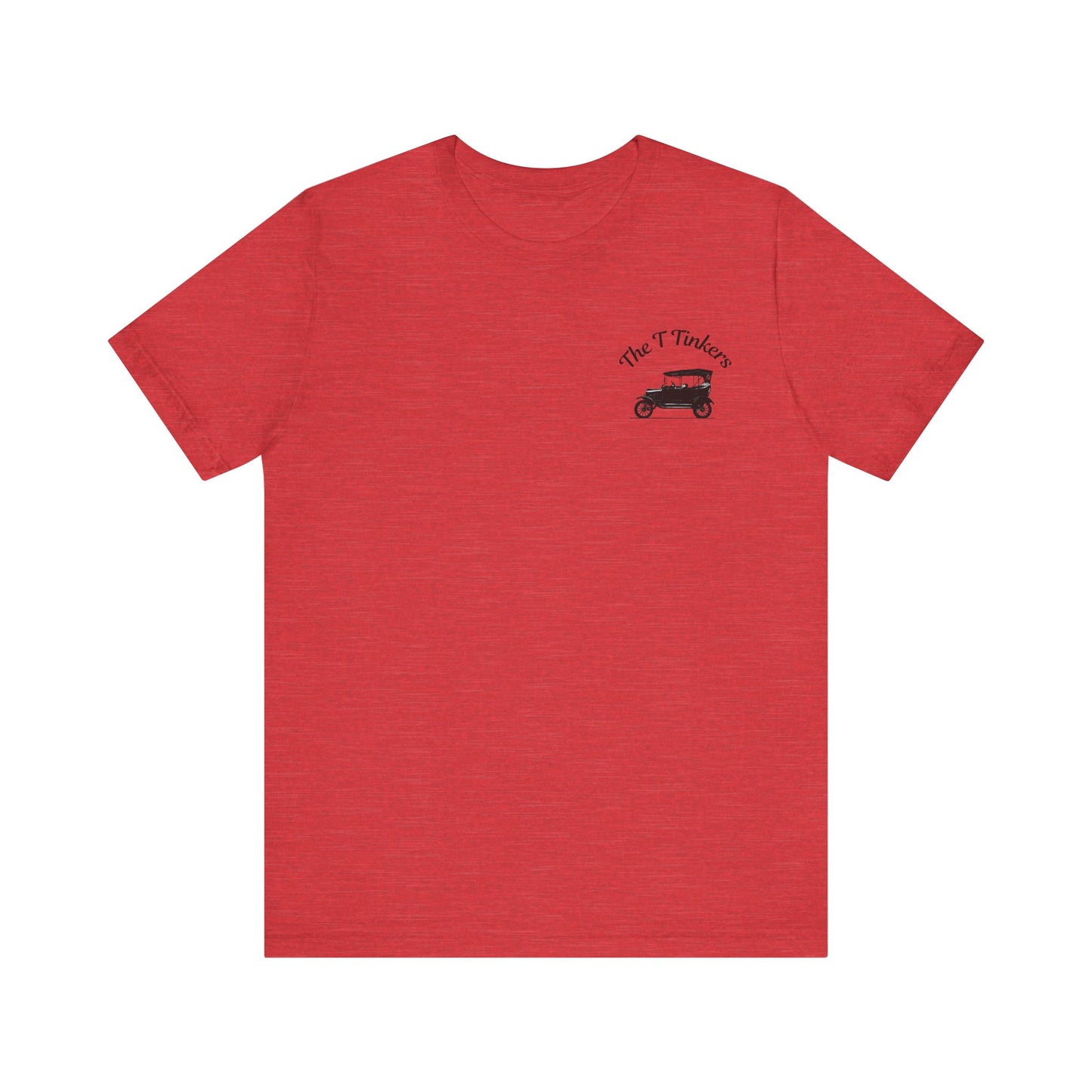 The T Tinkers of Southern NJ (front and back print) Unisex Jersey Short Sleeve Tee