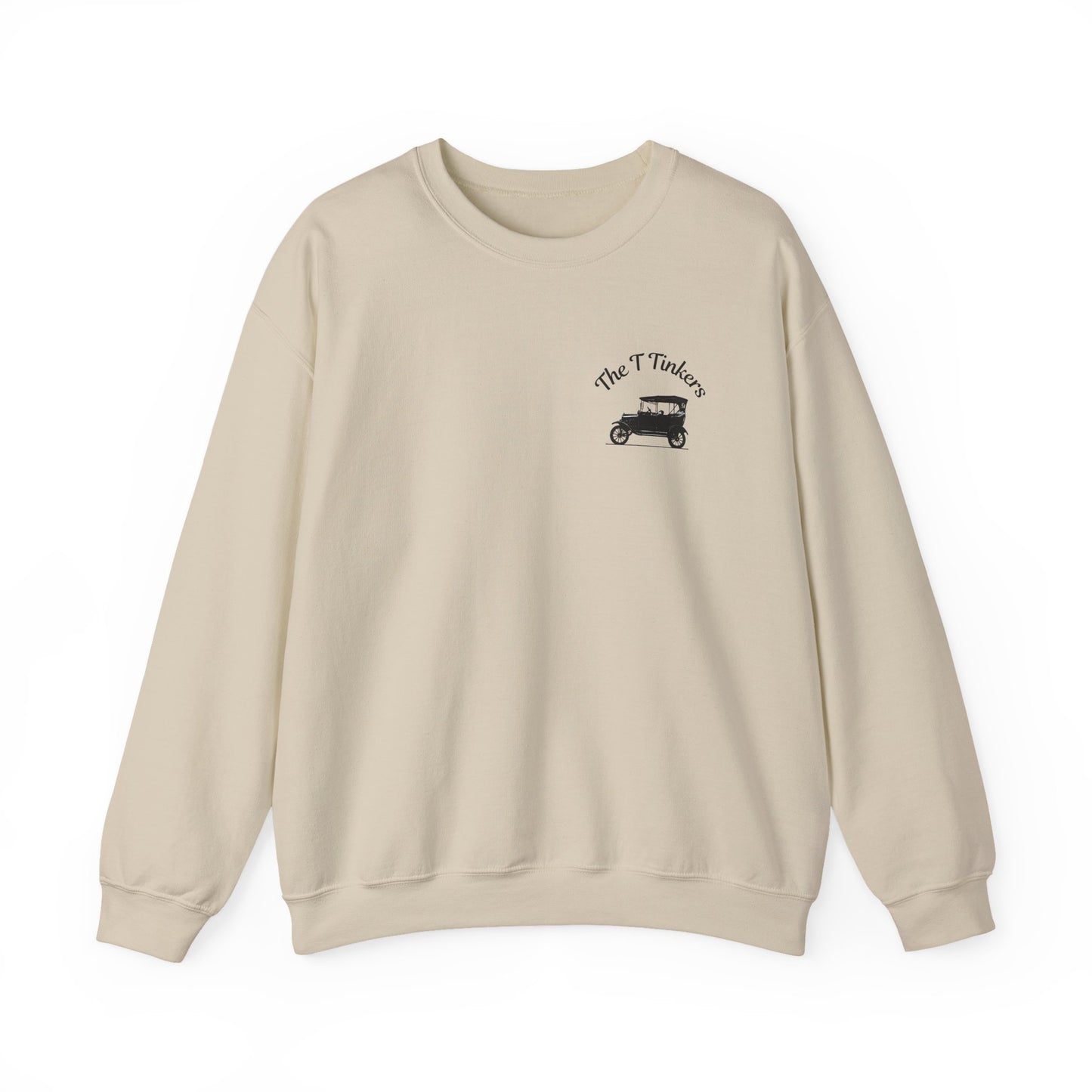 The T Tinkers of Southern NJ (front and back print) Unisex Heavy Blend™ Crewneck Sweatshirt