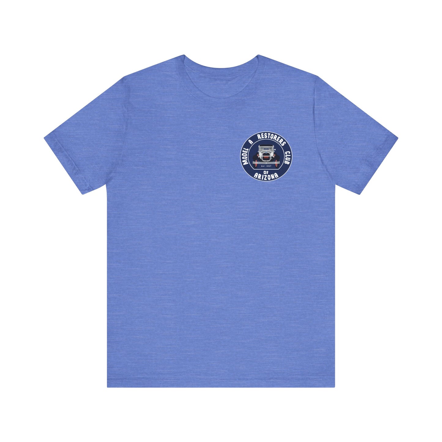 MARC of Arizona (front and back logos) Unisex Jersey Tee - Classic Car Enthusiast Shirt
