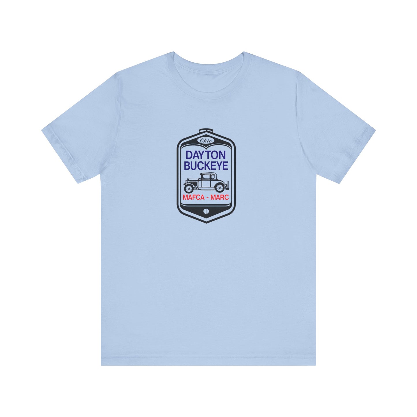 Dayton Buckeye (large front logo) Unisex Jersey Short Sleeve Tee