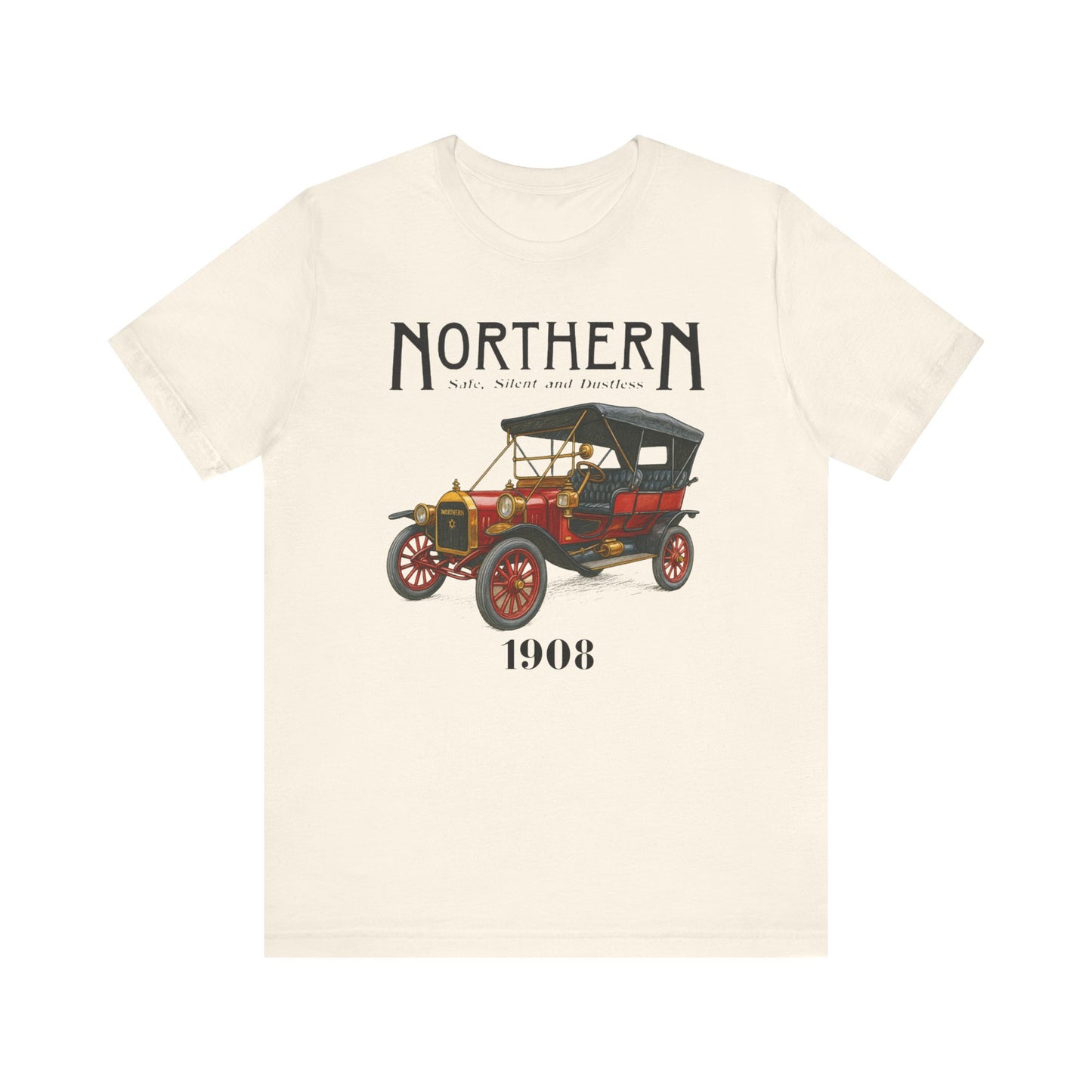 1908 Northern - Vintage Car Graphic Unisex Tee