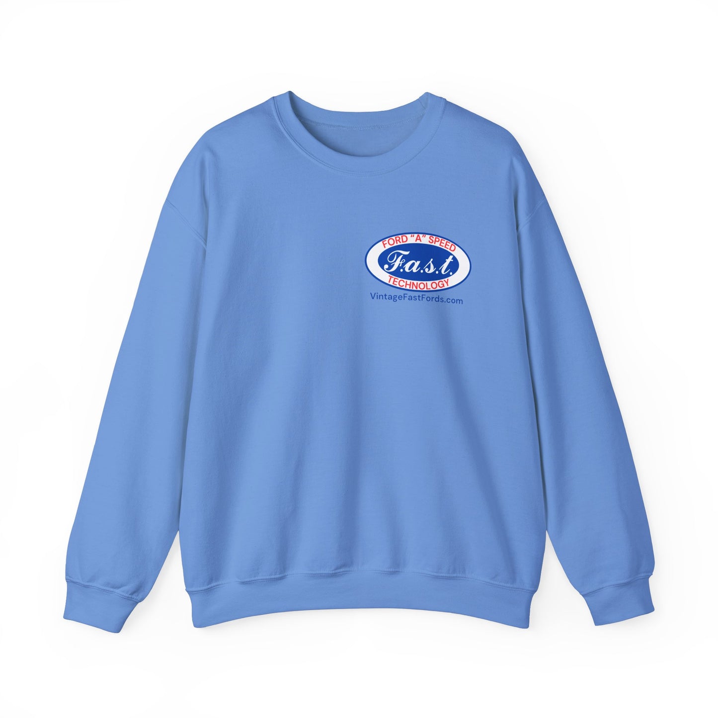F.A.S.T. Ford "A" Speed Technology (front & back logo) Unisex Crewneck Sweatshirt