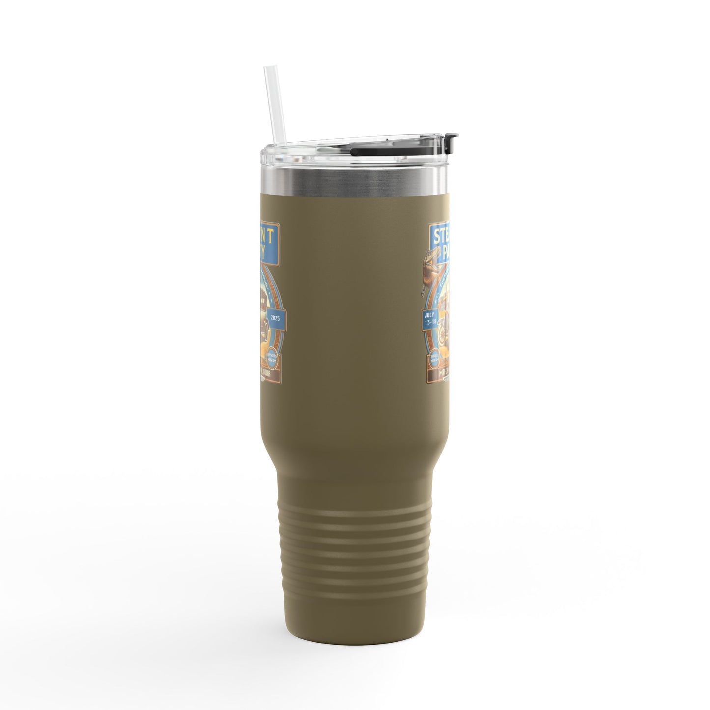 Foothills Model T Ford Club STEAM'N T PARTY Insulated Travel Mug - 40oz