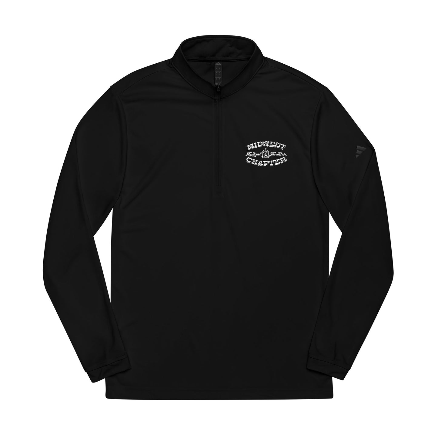 Midwest Chapter - The Model T Ford Club Adidas® Embroidered Quarter-Zip Pullover for Active Lifestyle