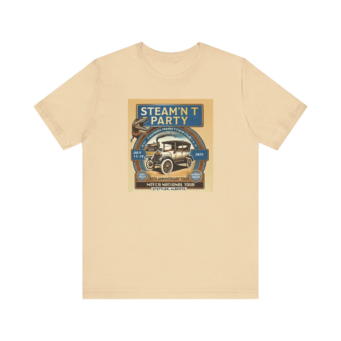 Foothills Model T Ford Club STEAM'N T PARTY Unisex T-Shirt