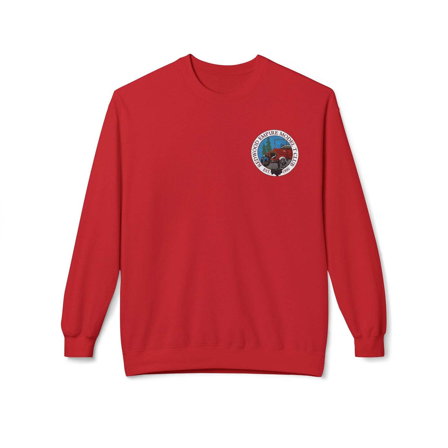 Redwood Empire Model T Club Sweatshirt - Softstyle Crewneck for Classic Car Enthusiasts