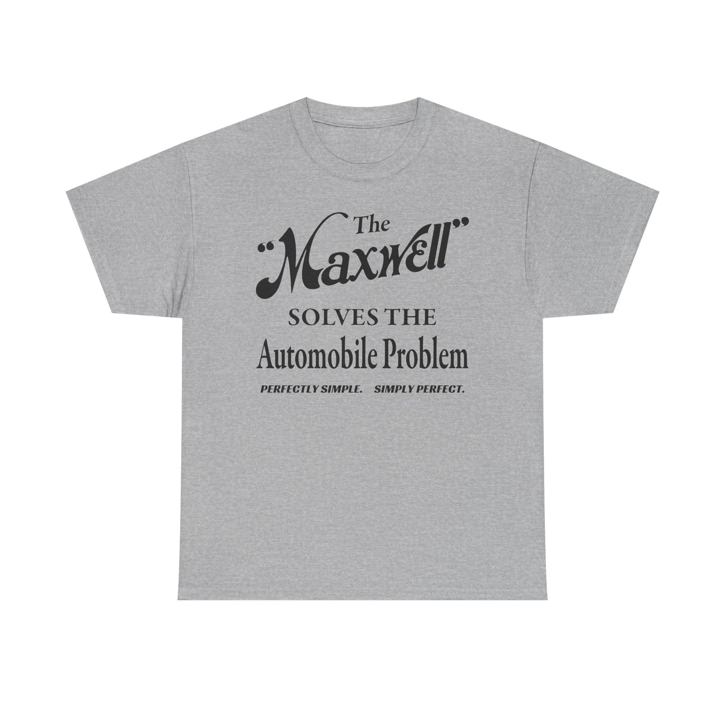 Maxwell Briscoe Motor Club – Vintage Style Unisex Heavy Cotton T-Shirt, Car Enthusiast Gift, Retro Graphic Tee, Casual Wear