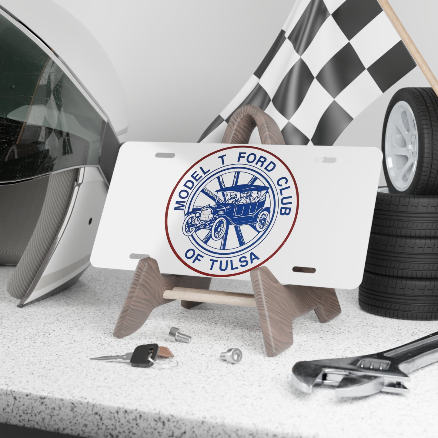 Model T Ford Club of Tulsa Vanity Plate