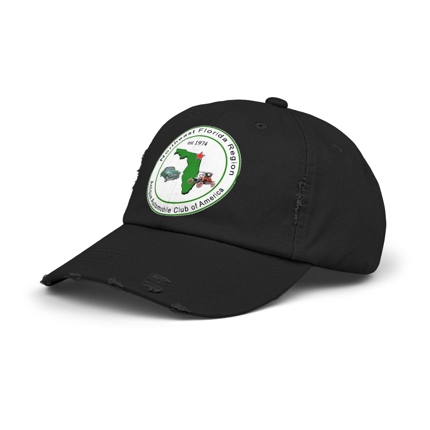 Northeast Florida Region AACA Unisex Distressed Cap
