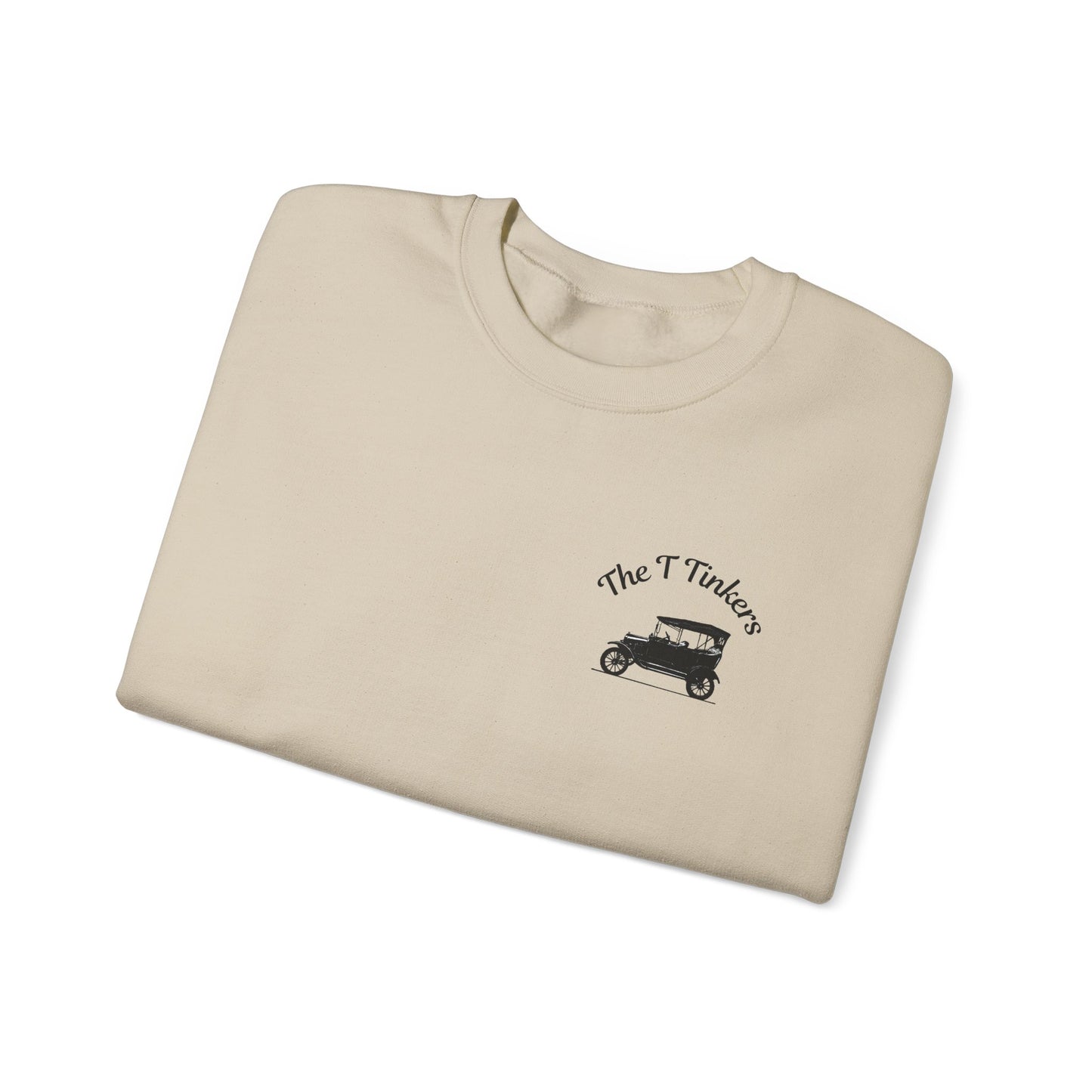 The T Tinkers of Southern NJ (front and back print) Unisex Heavy Blend™ Crewneck Sweatshirt