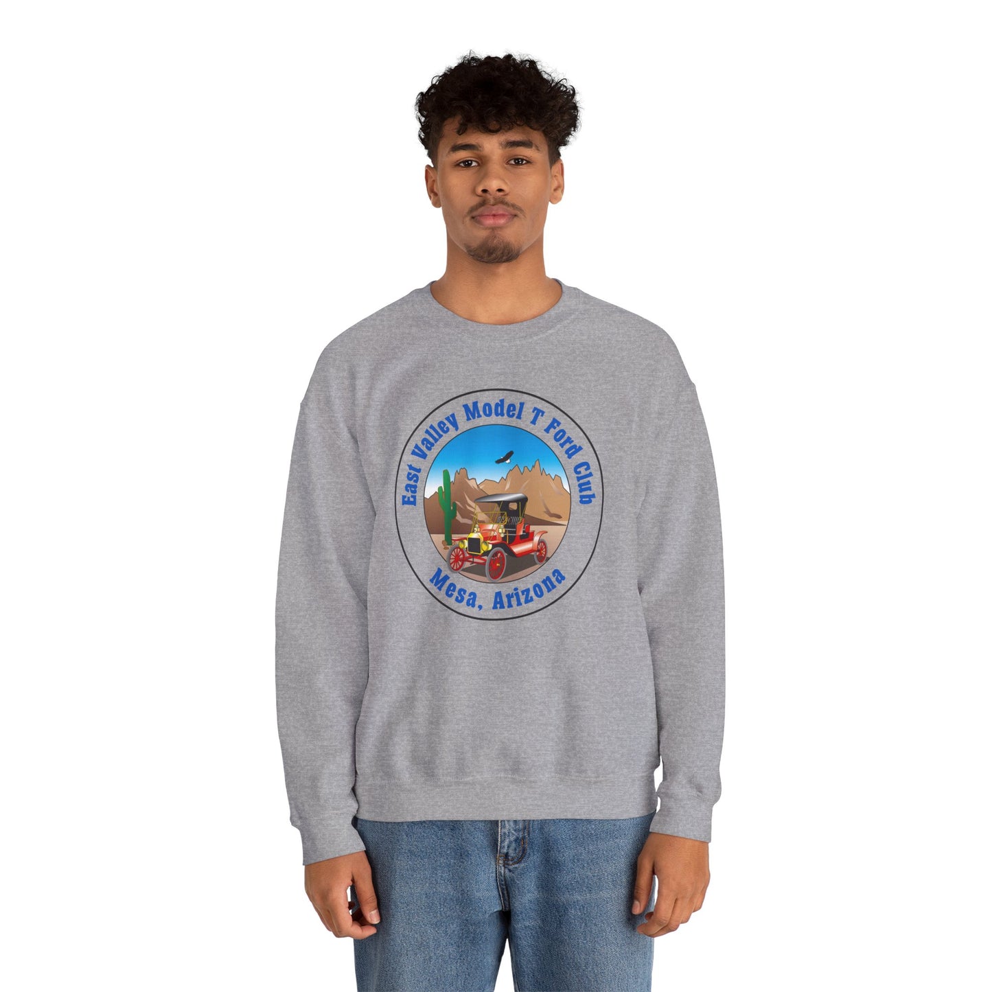 East Valley Model T Ford Club Unisex Heavy Blend™ Crewneck Sweatshirt