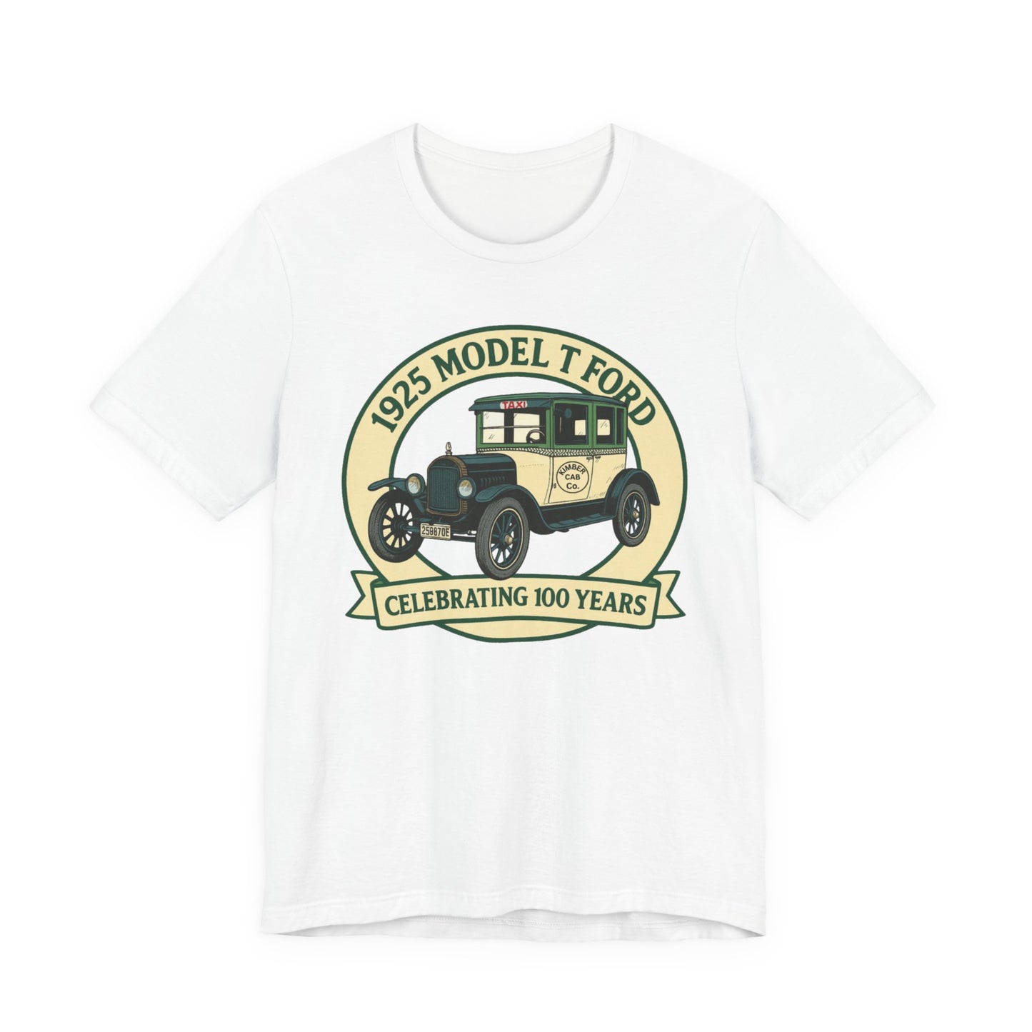 1925 Model T Ford Taxi - Unisex Tee